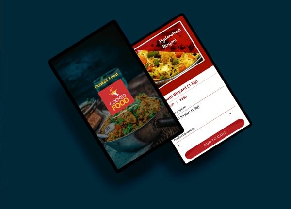 Cooked Food Mobile App Project
