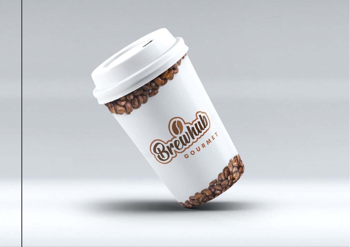 BrewHub Gourmet Project Coffee Cup